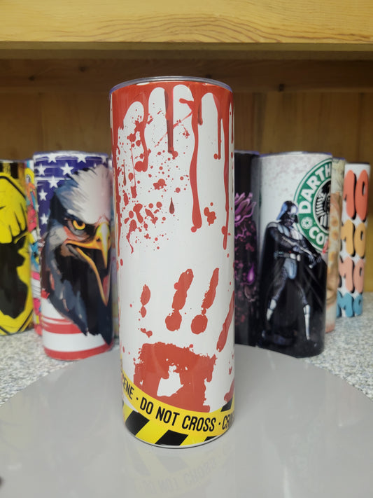 Crime Scene Tumbler