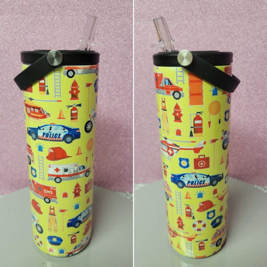 Emergency Vehicles Water Bottle