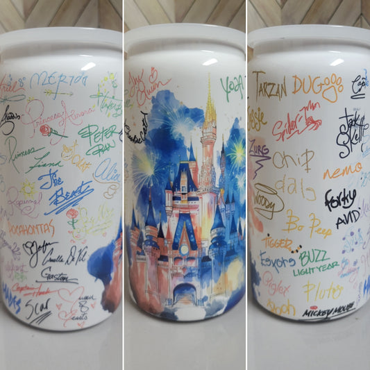 Disney Castle Autographs